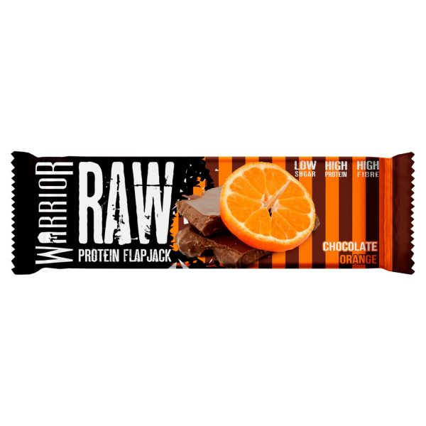 Warrior Raw Protein Flapjack-Chocolate Orange