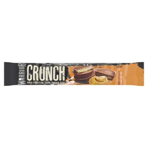 Warrior Crunch Dark Chocolate Peanut Bar