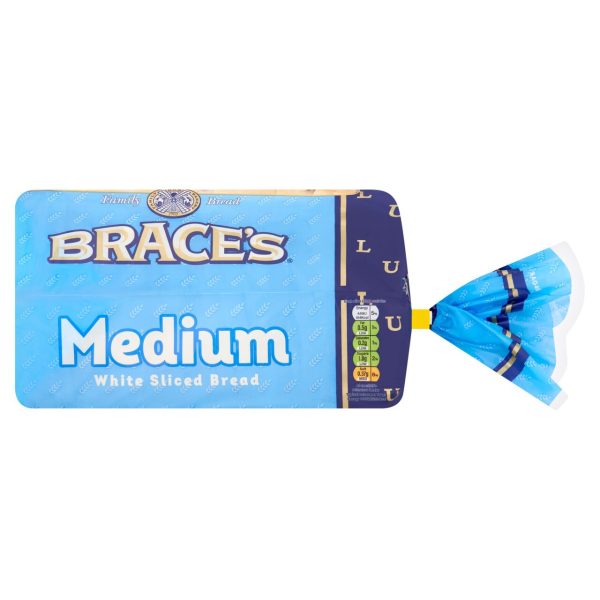 Braces Luxury Med White Bread