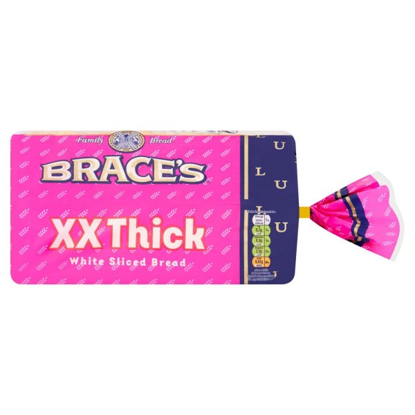 Braces XX Luxury Thick White Bread