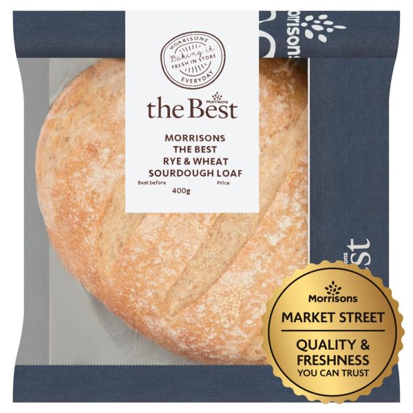 Morrisons The Best Rye Sourdough Loaf