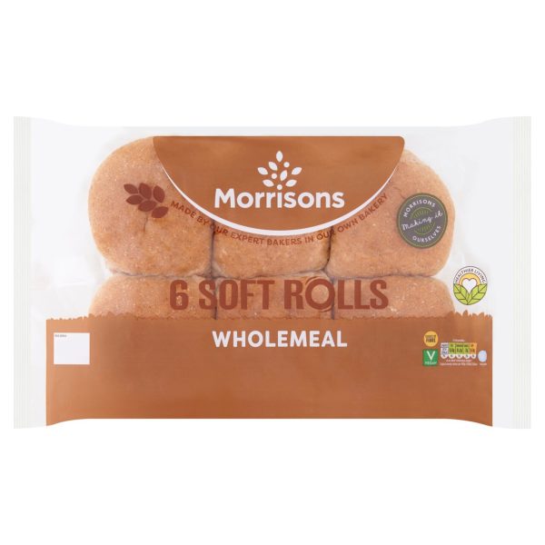 Morrisons Wholemeal Rolls