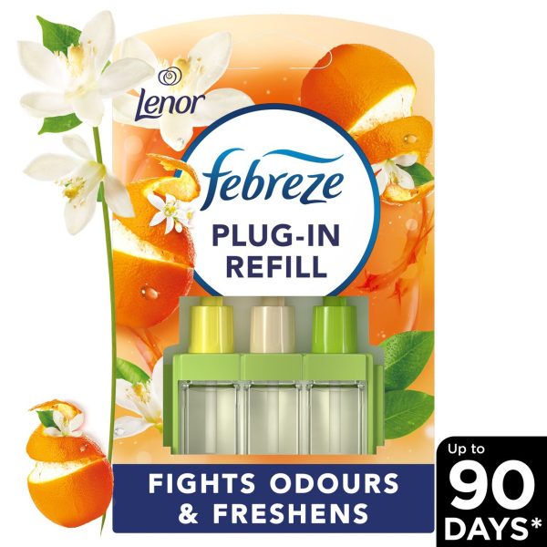 Febreze 3vol Single Refill Citrus & White Verbena