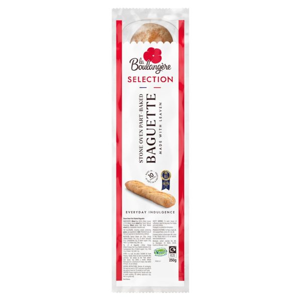 La Boulangere Plain Stonebaked Baguette