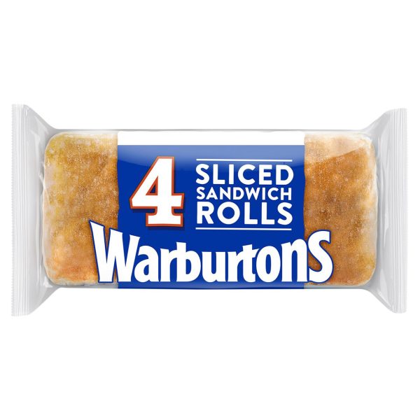 Warburtons Sliced Sandwich Rolls