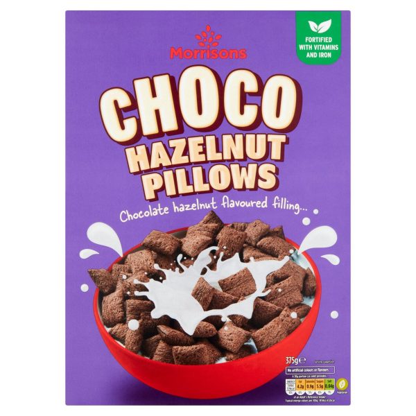 Morrisons Choco Nut Pillows Cereal