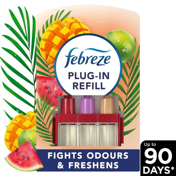 Febreze 3Volution Fruity Tropics Air Freshener Plug Refill