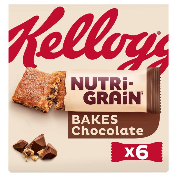 Kellogg's Nutri-Grain Bakes Chocolate Snack Bars