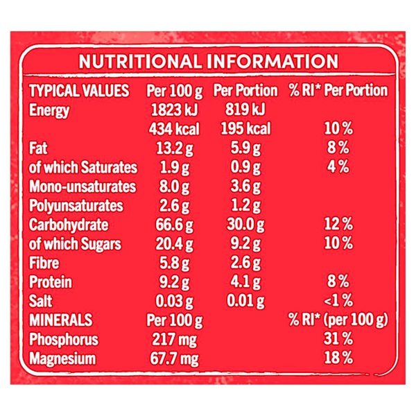 Jordans Country Crisp Breakfast Cereal with Sun-Ripe Strawberries