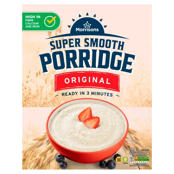 Morrisons Super Smooth Porridge Original Oats