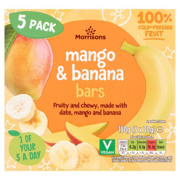 Morrisons Mango & Banana Bar