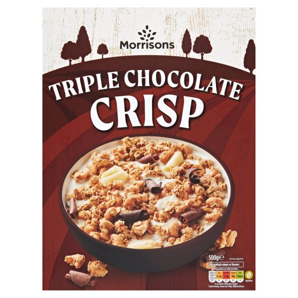 Morrisons Triple Chocolate Clusters