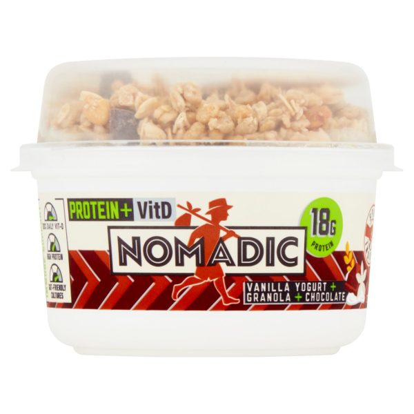 Nomadic Protein+ Granola Vanilla Yogurt & Chocolate