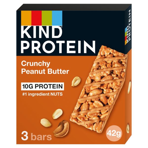 KIND Protein Crunchy Peanut Butter Cereal Bars