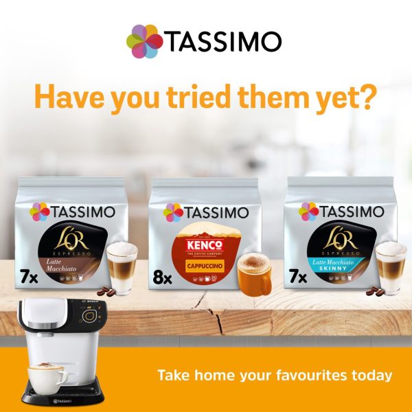 Tassimo Costa Cappuccino Coffee Pods x6