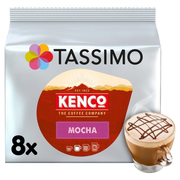 Tassimo Kenco Mocha Coffee Pods x8