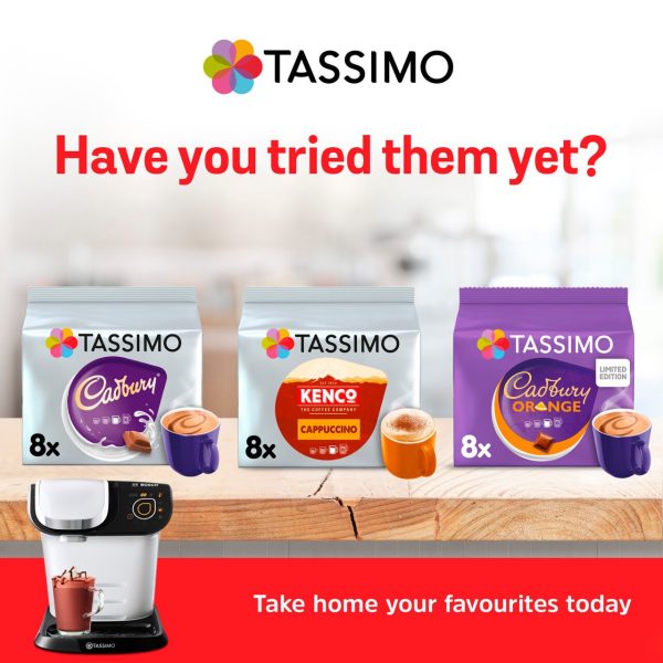 Tassimo Kenco Mocha Coffee Pods x8