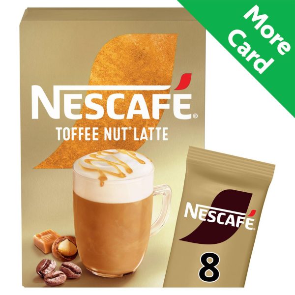 Nescafe Gold Toffee Nut Latte Sachets