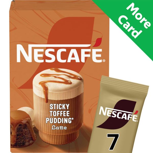 Nescafe Gold Sticky Toffee Pudding Latte 7 Sachets