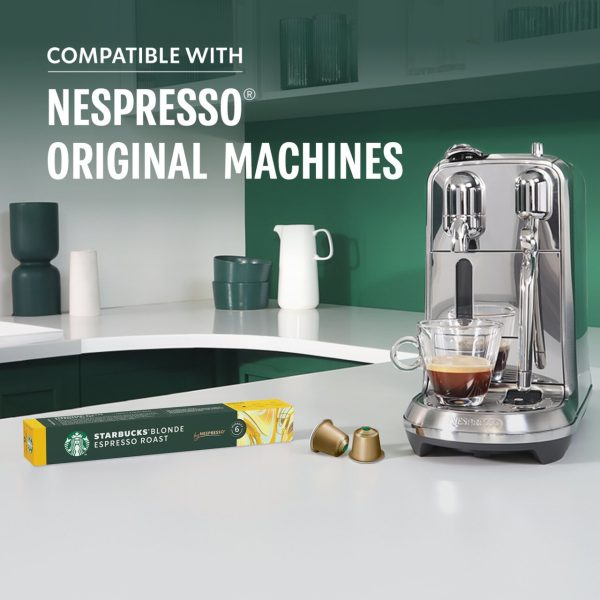 Starbucks by Nespresso Blonde Espresso Roast Coffee Pods