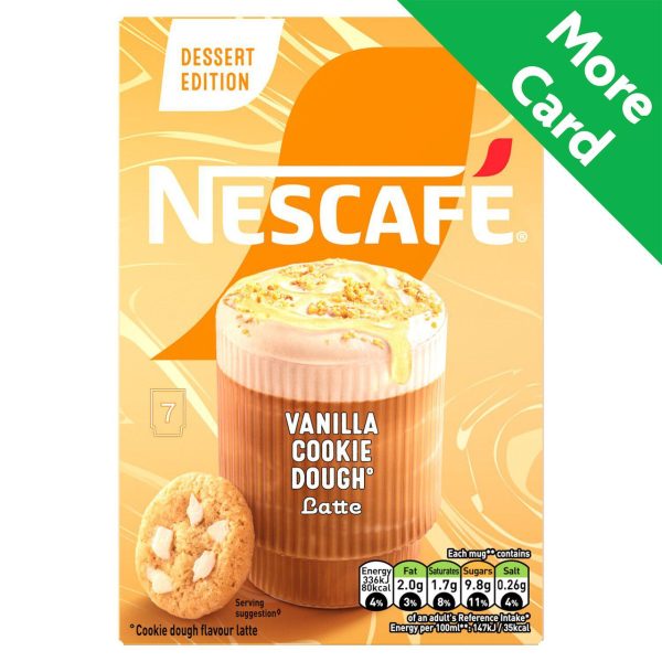 Nescafe Vanilla Cookie Dough Latte 7 Sachets