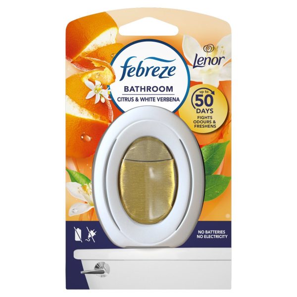 Febreze Bathroom Air Freshener Citrus & White Verbena