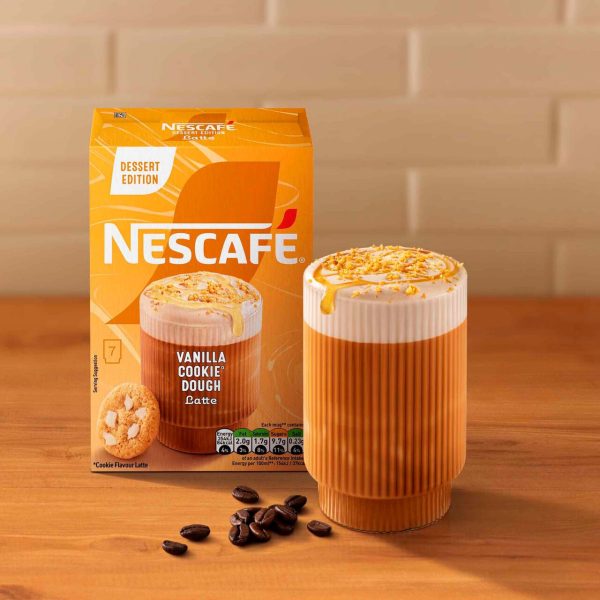 Nescafe Vanilla Cookie Dough Latte 7 Sachets