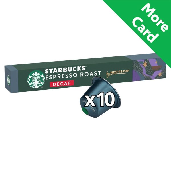 Starbucks by Nespresso Decaf Dark Espresso Roast Coffee Pods