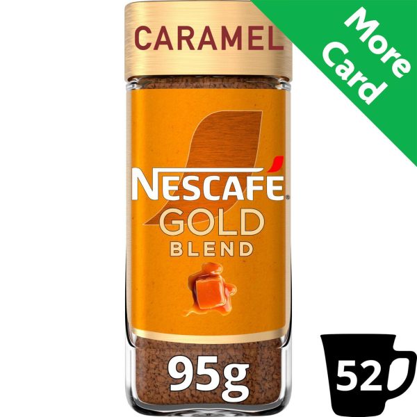 Nescafe Gold Blend Rich Caramel Flavoured Instant Coffee