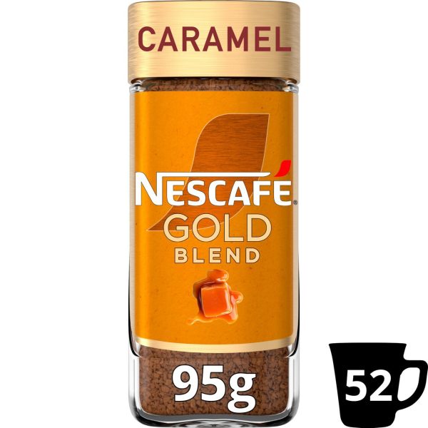 Nescafe Gold Blend Rich Caramel Flavoured Instant Coffee