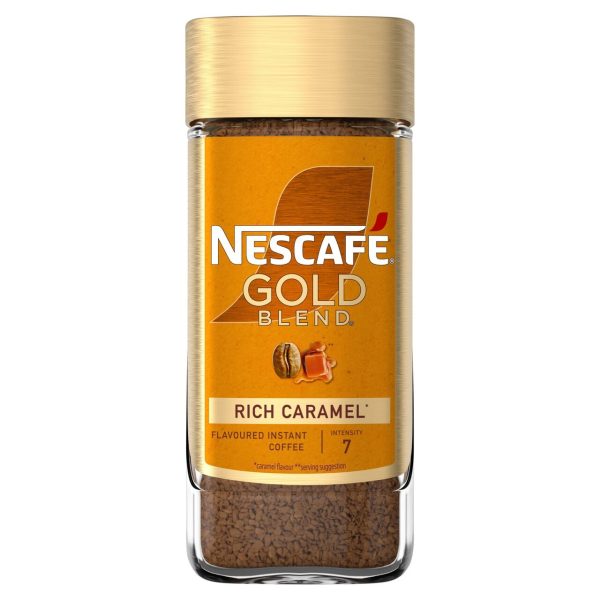 Nescafe Gold Blend Rich Caramel Flavoured Instant Coffee