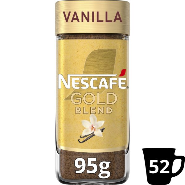 Nescafe Gold Blend Smooth Vanilla Flavoured Instant Coffee