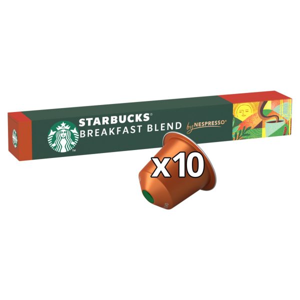 Starbucks by Nespresso Breakfast Blend Medium Coffee Pods