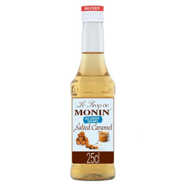 Monin No Added Sugar Salted Caramel Syrup