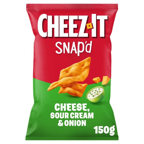 Cheez-It Snap'D Cheese, Sour Cream & Onion