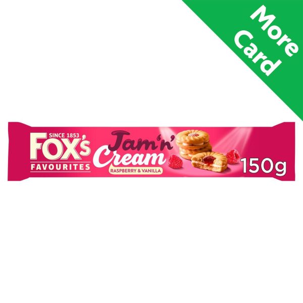 Fox's Biscuits Jam 'n' Cream Rings