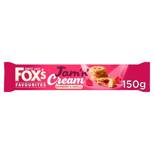 Fox's Biscuits Jam 'n' Cream Rings