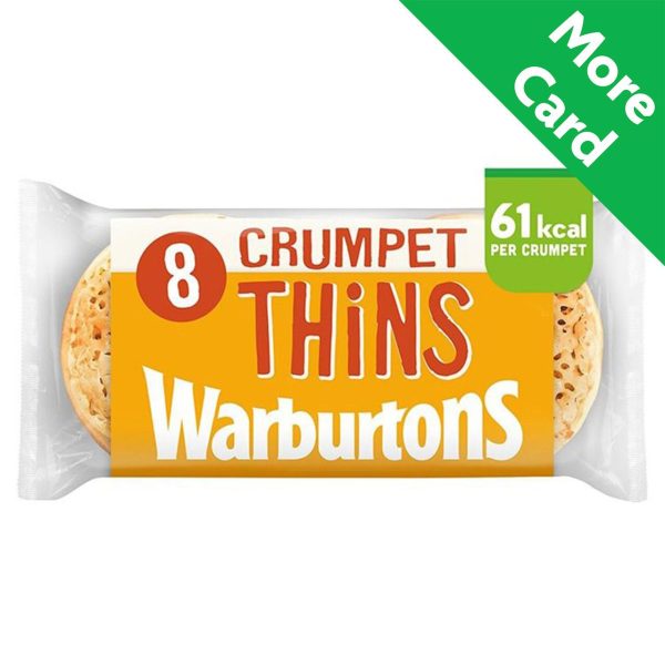 Warburtons Crumpet Thins