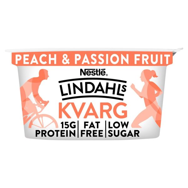 Lindahls Kvarg Peach And Passion Fruit