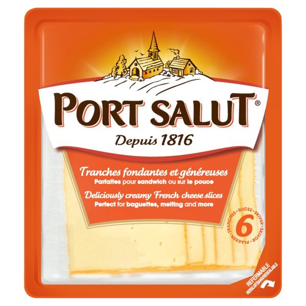 Port Salut Soft French Cheese Slices