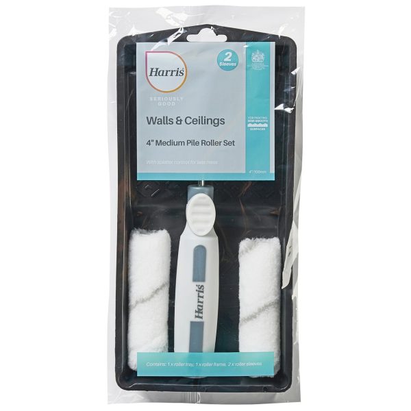 Harris 4" Walls & Ceilings Roller Set