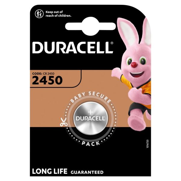 Duracell Lithium Coin 2450 Battery