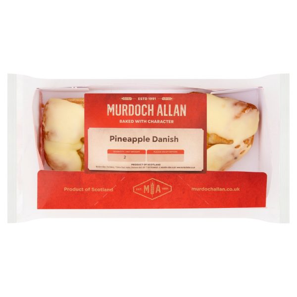 Murdoch Allan Craft Bakery Pineapple Danish