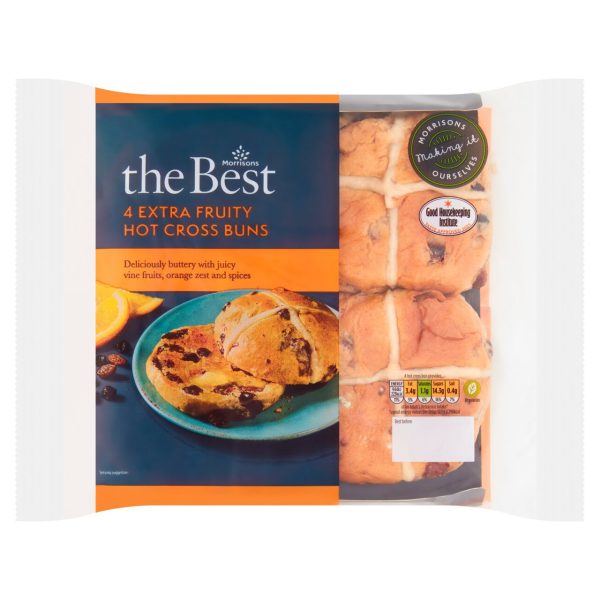 The Best Extra Fruity Hot Cross Buns