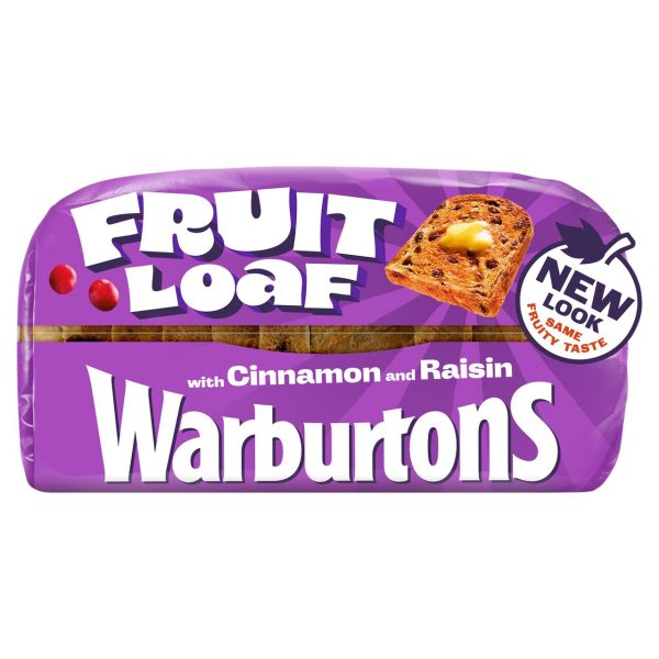 Warburtons Raisin Loaf with Cinnamon