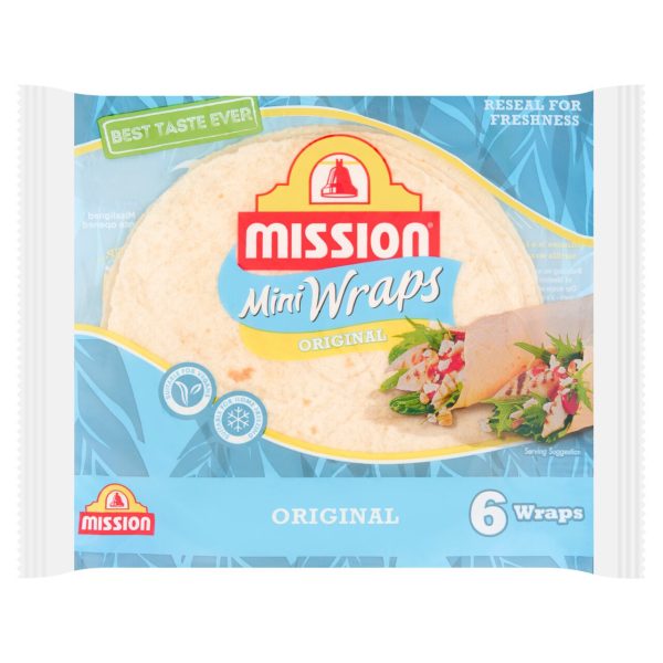 Mission Deli Original Mini Tortilla Wraps