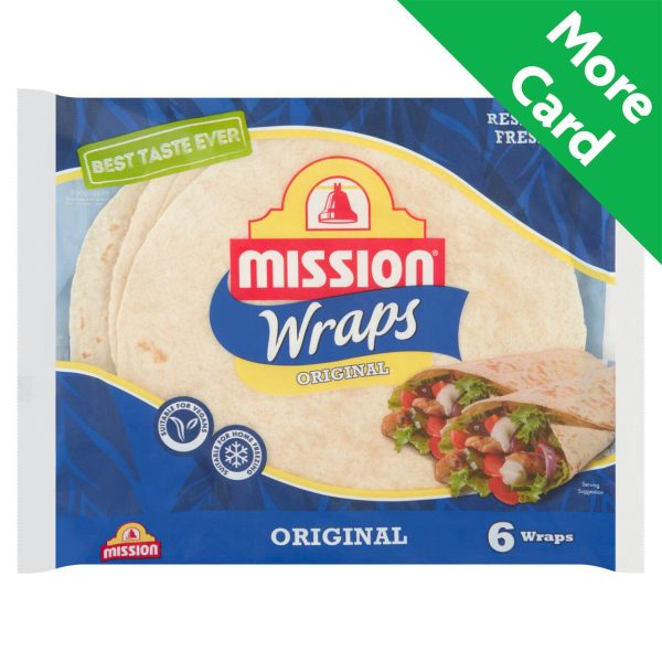 Mission Deli Plain Tortilla Wraps