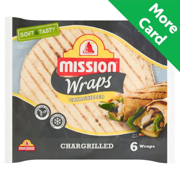 Mission Deli Chargrilled Tortilla Wraps