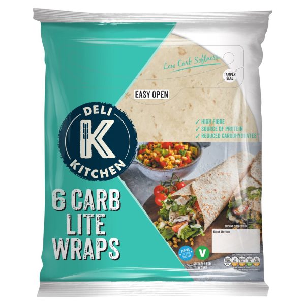 Deli Kitchen Carb Lite Tortilla Wraps