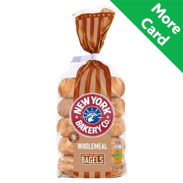 New York Bakery Co. Wholemeal Bagels